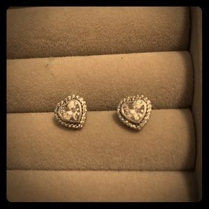 Pandora Heart Earrings